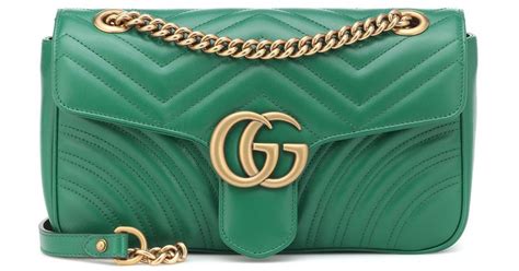 borsa gucci marmont verde|gucci borse marmont.